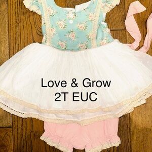 Floral Dress with Bloomers